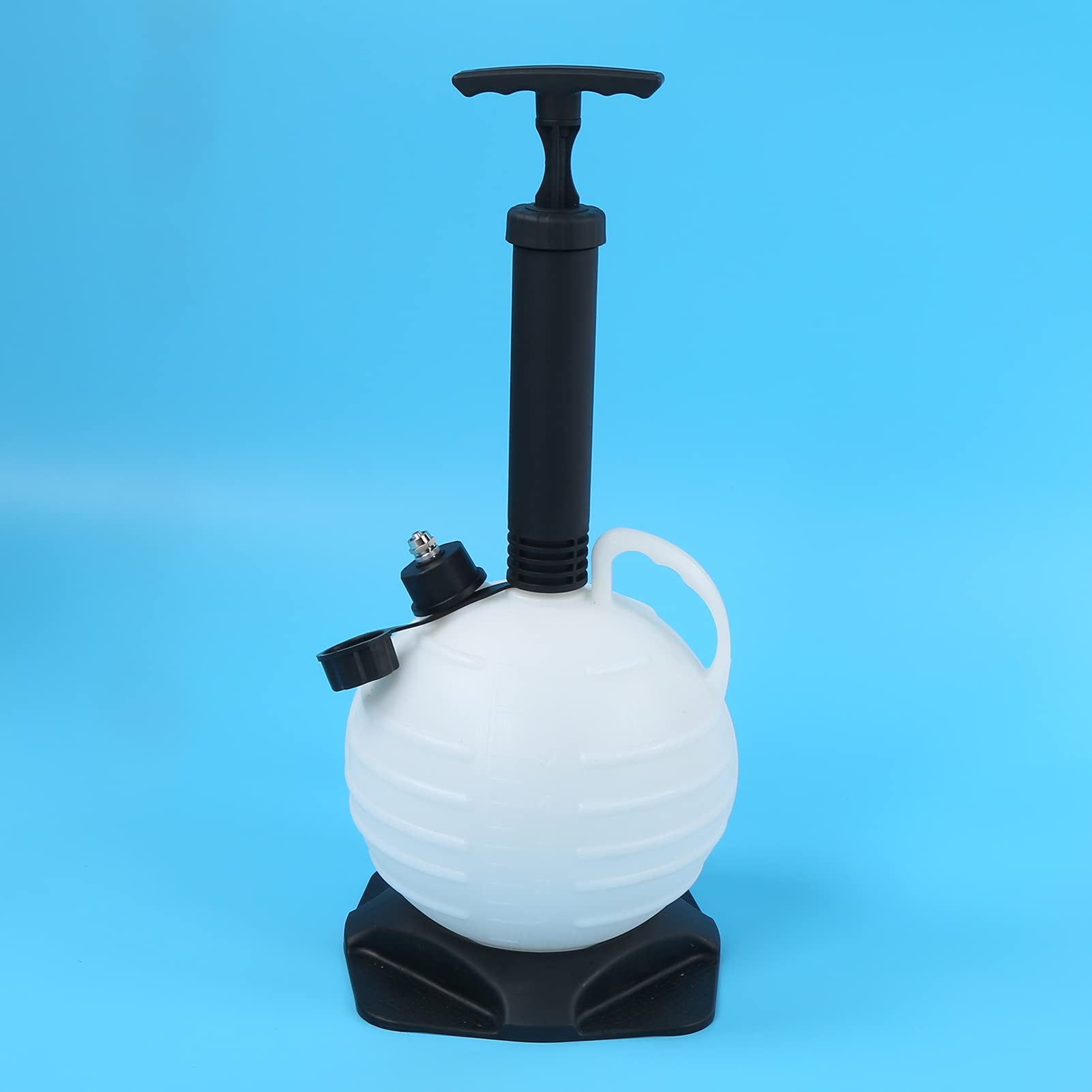 Dioche Bomba de Fluido 6L Extractor de Aceite Al Vacío Bomba de Fluido de Plástico Manual para Motocicleta de Automóvil - Herramienta Portátil de Extracción de y de Aceite