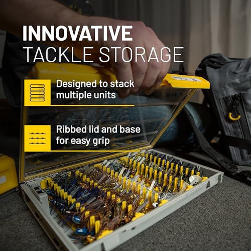 Image of Plano EDGE Master Jig /Bladed Jig Box, Transparent /Yellow