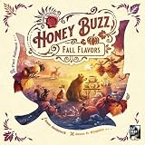 Honey Buzz Fall Flavors Standard Edition - Strategic Worker Placement Board Game Expansion Autumn-Themed Add-On for 1-4 Players, Ages 10+