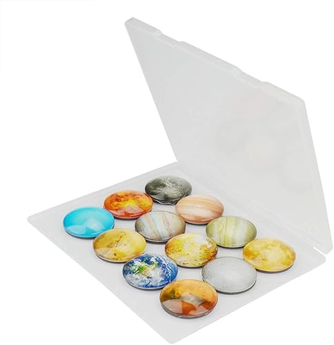 Miniatura 2 de Imanes planetarios para refrigerador paquete de 12 imanes para refrigerador 135 pulgadas de diámetro el mejor regalo de decoración para el hogar de