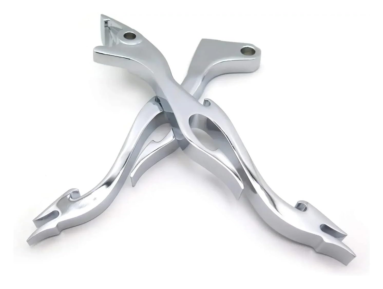Vghkdfcfh One Color Motorcycle Clutch Lever Motorcycle Accessories Brake Clutch Flame Lever Hand Fit For Ho&Nda Shadow 600 Chrome