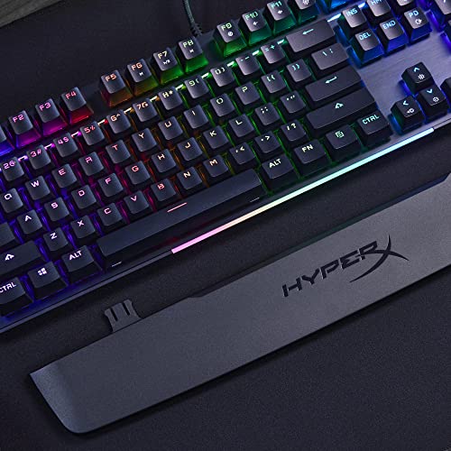 Image of HyperX Alloy Mkw100 Mechanical Gaming Keyboard, Dynamic RGB Lighting, Onboard Memory to Save Lighting Profiles, Dust-Proof Mechanical Switches (4P5E1Aa#Aba), Wired, Black