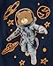 The Children's Place,Baby Boys,and Toddler Assorted Everyday Long Sleeve Graphic T-Shirts,multipacks,Fox Beanie/Astronaut Bear 2-Pack,5 Years