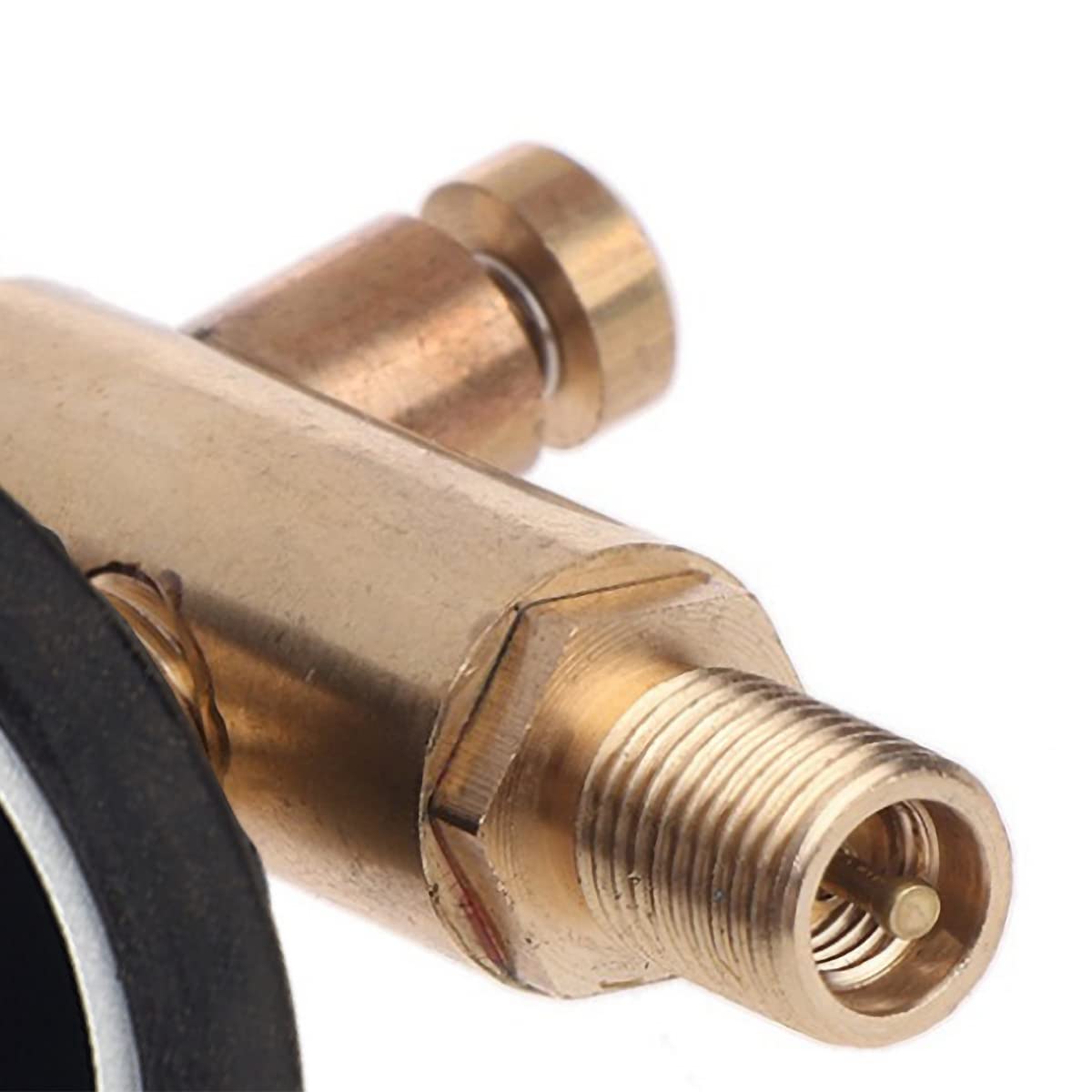 Manometro per Pneumatici 20CM Coperchio valvola di Pressione per Controllo Pneumatici Digitale a Morsetto rapido per Strumenti per Auto di misurazione dei Pneumatici