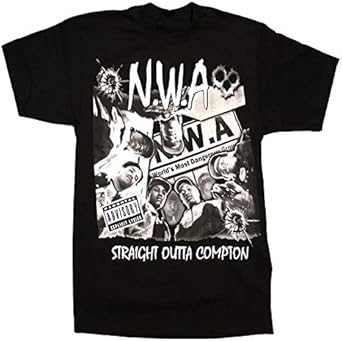 Amazon Hiphop アイテム専門店 Dzd Straight Outta Compton グラフィック モチーフ Tシャツ S 4xl ヒップホップ 映画 N W A コンプトン Dr Dre Ice Cube Snoop Dogg Eazy E Tシャツ カットソー 通販