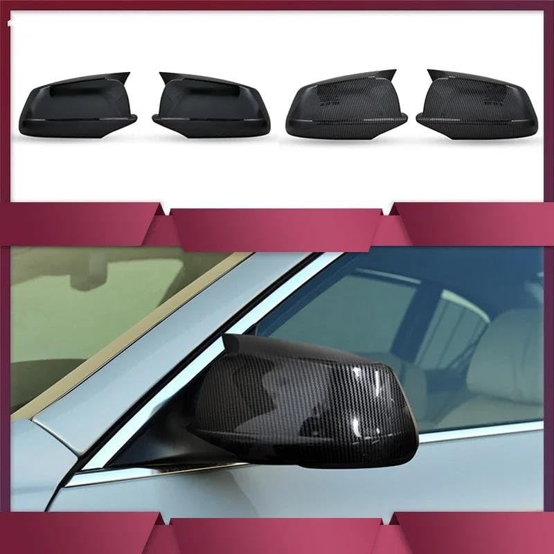 Coques de rétroviseur Série 5 F10 F11 style carbone idéal pour sublimer votre voiture au quotidien