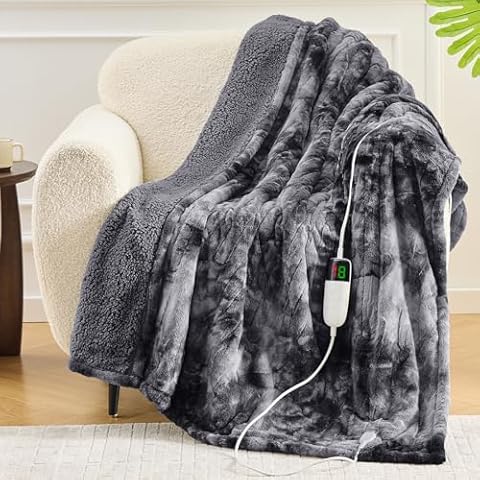 OCTROT Heated Blanket Electric Throw Cover