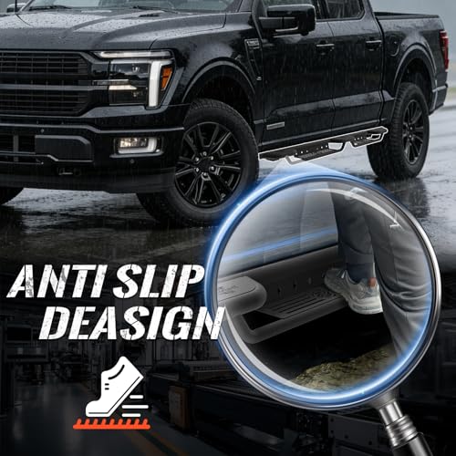 Estribos para Ford F150 F250 F350 F450 F550 2015-2025 miniatura 6