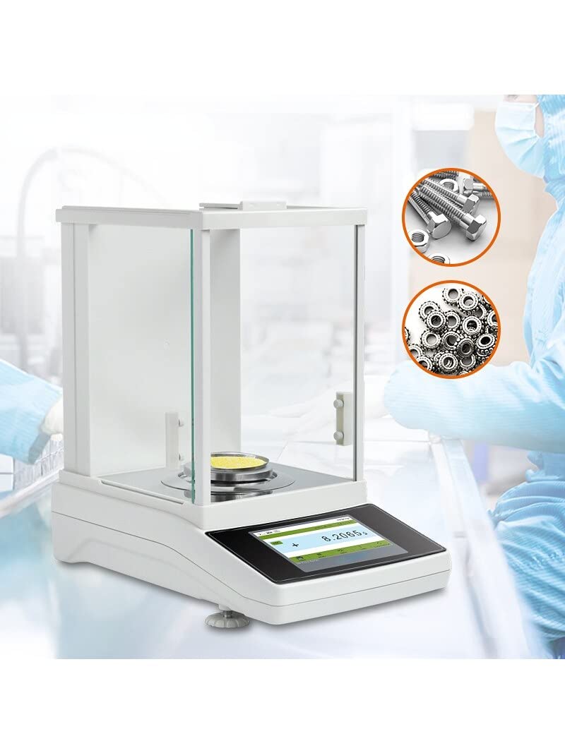 Waga Analityczna Fa2104T, Dokładność Odczytu 0,0001 G, Pojemność 210 G, Precyzja 0,1 Mg, Czujnik Elektromagnetyczny, Do Ważenia LaboratoryjnegogaoJIN1550