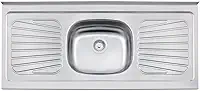 Pia de ApoioTramontina New Raggi 40 em Aço Inox 120x52 cm