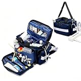 【Détails extérieurs professionnels】 La trousse médicale est dotée d'un système à double fermeture éclair pour un accès facile au contenu; des poignées rembourrées renforcées et des bandoulières amovibles facilitent le transport rapide en cas d'urgence; des bandes réfléchissantes sur les quatre côtés garantissent la sécurité lors des opérations nocturnes; des patins antidérapants épaissis minimisent la friction au sol et empêchent le basculement,prolongeant ainsi la dur