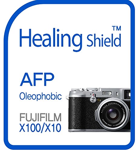 Healingshield XLV[tیtB Oleophobic AFP Clear Film for Fujifilm Camera Finepix X100/X10 [2pcs]
