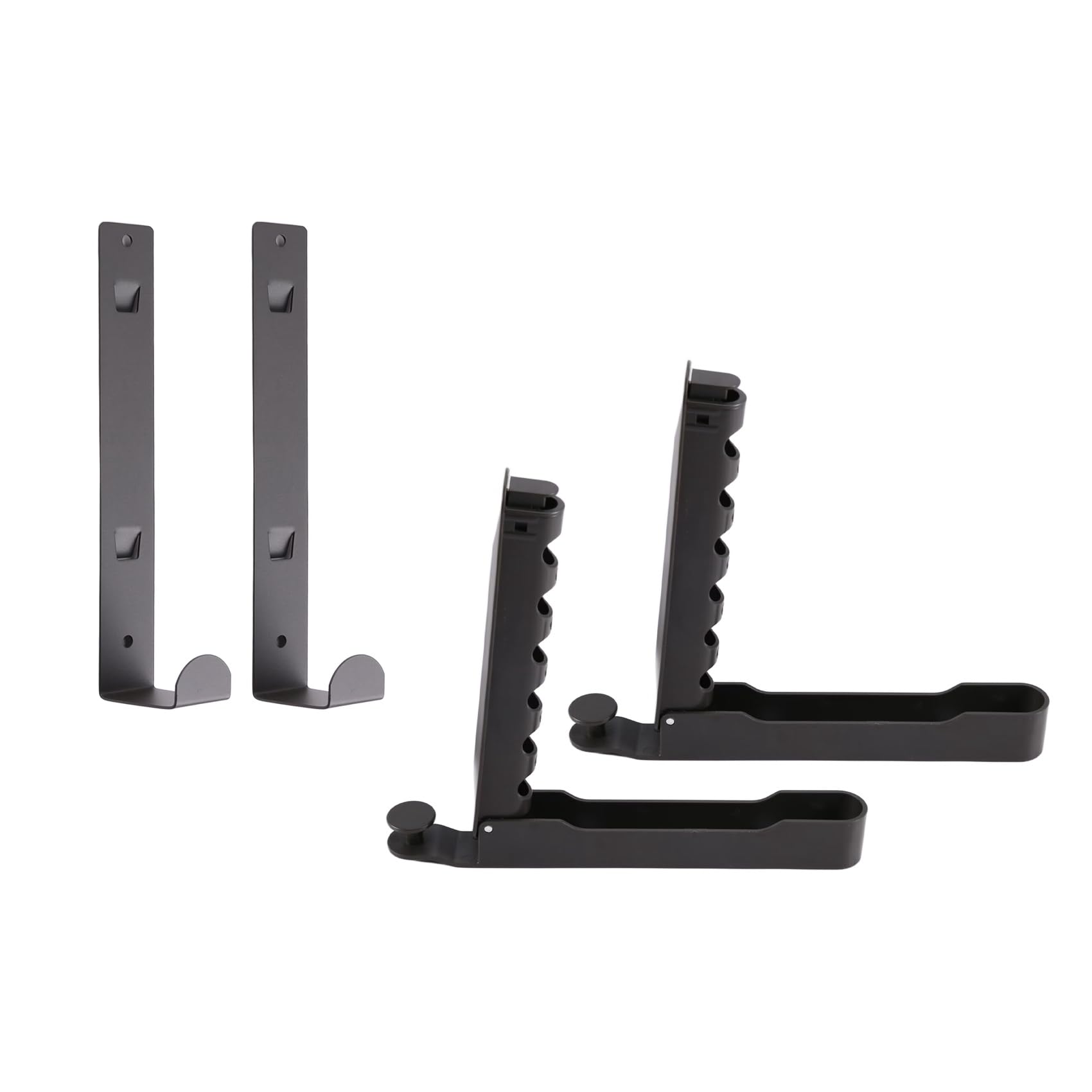 Hndhbfgrt Foldable Over-The-Door Hanger with Windproof Clip- 2pcs Multipurpose Design 1.81" for Doors