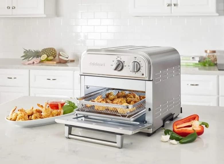 Air Fryer by Cuisinart, Compact, Stainless Steel, AFR-25 Compact Airfryer Stainless Steel