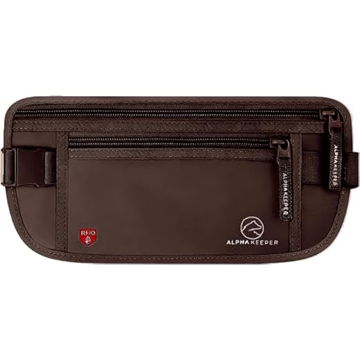 Money belt for travel - RFID slim passport holder men/women travel wallet hidden pouch under clothes to protect your information and money travel fanny pack/bag travel essentials