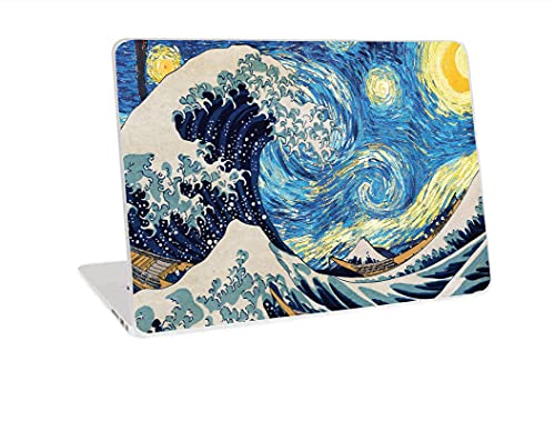 Image of Galaxsia Vincent Van Gogh Portrait D1 Vinyl Laptop Skin /Sticker /Cover /Decal Compatible for Any 17 to 17.3 Inches Laptop (Hp /Dell /Sony /Acer /Lenovo /Asus. Etc) Or Notebook.