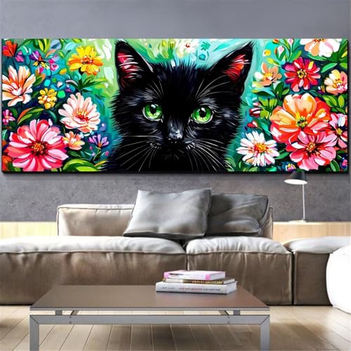 Fleur peinture diamant point de croix kit complet strass personnalisé