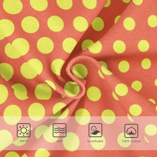 ODAWA Yellow Red Polka Dots Boy Boxer Briefs Toddler Underwear Underwear for Boys Size 83