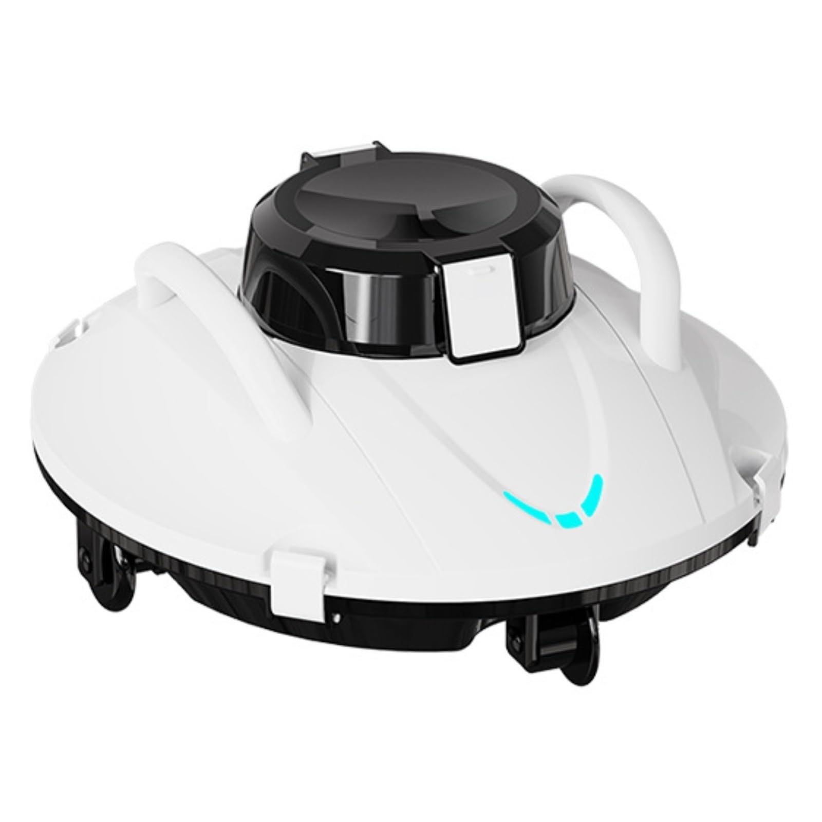 Robot Czyszczący Baseny Maszyna Ssąca Do Basenów Odkurzacz Czyszcząca PełNe Czyszczenie(White)