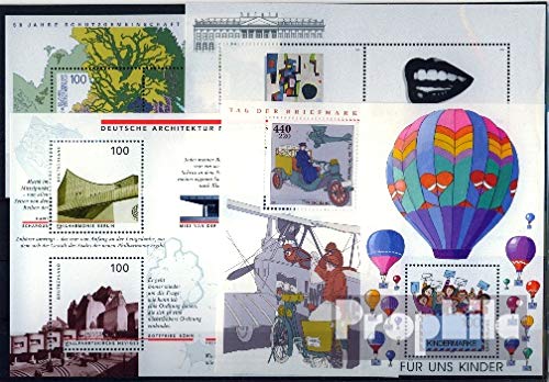 Briefmarken BRD 1997 Sehenswürdigkeiten – Waagerechtes Paar Postfrisch **, Katalog Nr. 1934A WP