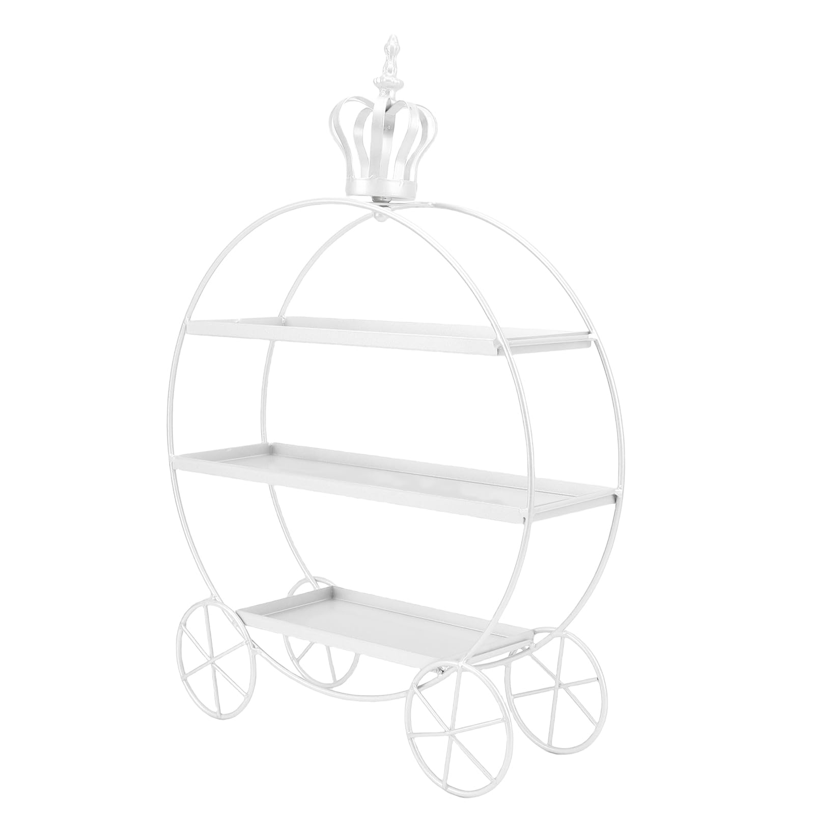 3 Tier Cupcake Stand, Dessert Cup Cake Holder Tiered Gold Metal