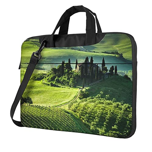 Bolsa Tote para Laptop con Estampado de Olivos, Unisex miniatura 1