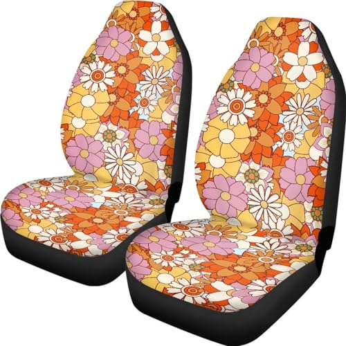 Housses de siège auto universelles et élastiques : protection lavable en machine pour voiture