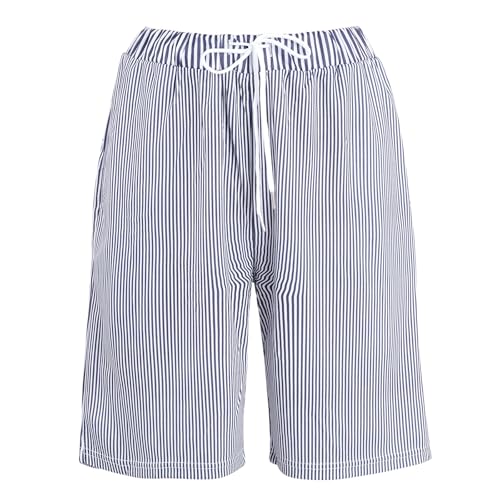 hoyuwak Men's Pajama Shorts - Soft Lounge Sleep Shorts for Men,for HoVersatileme, Vacation, and Outdoor Wear