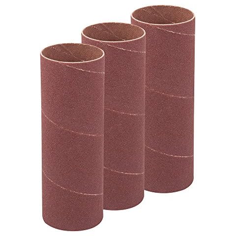 Silverline 140mm Bobbin Sleeves 3pk 60 Grit Cover