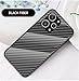 Rfvzubemok Compatible with Oppo Find X3 Lite 5G / Reno5 5G Case,Anti-Drop 2 in 1 (PC Glass Back Panel+TPU) Phone Case Cover Black