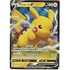 Pikachu V SWSH061 Pokemon Promo Card Shining Fates + TitanCards Toploader