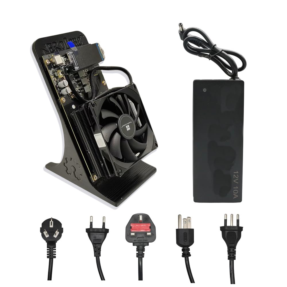 Genérico New Bitcoin Miner NerdQaxe++ 4,8 TH/s 2,4 G WiFi ASIC &