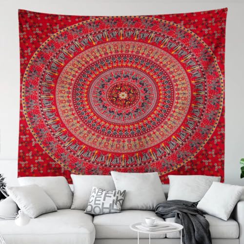 お部屋の装飾 ソファーカバー マンダラ 230*150 曼荼羅 更紗 唐草 インド綿 布 バティック パ マルチクロス マンダラタペストリー テーブルクロス DGM9 ベッドシーツ 大きなこたつカバー ベッドカバー ソファーカバー マルチカバー 目隠し布