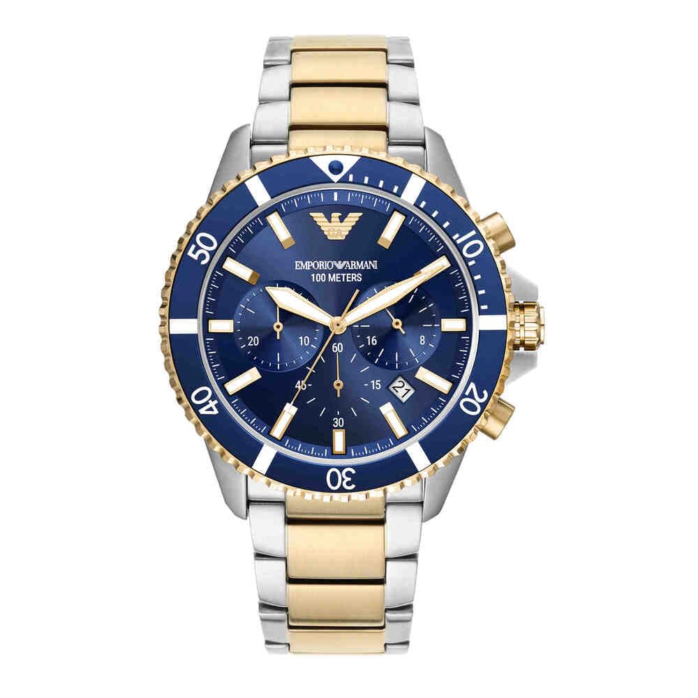 Emporio Armani Chronograph Herrenarmbanduhr Chronograph AR11360