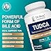 Dr. Berg TUDCA Supplement (Tauroursodeoxycholic Acid) - Powerful Formula for Liver Health, Bile Flow, Gallbladder Support, and Digestive Health* - 30 Capsules