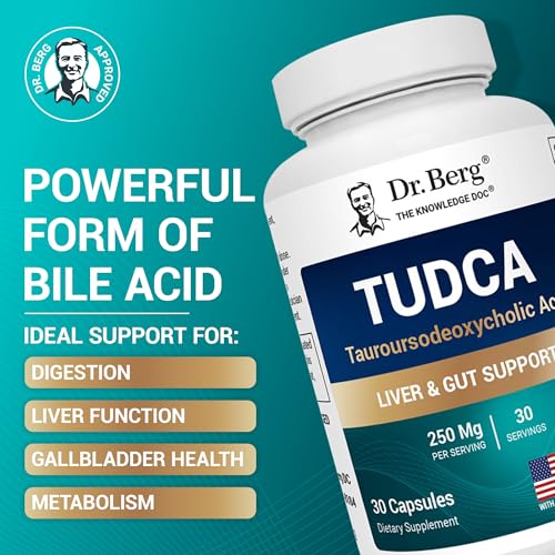 Dr. Berg Nutritionals HWC-240705 Tudca Supplement