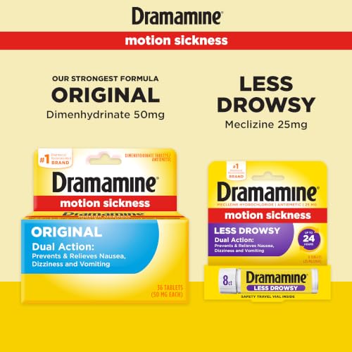 Dramamine Less Drowsy Tablets