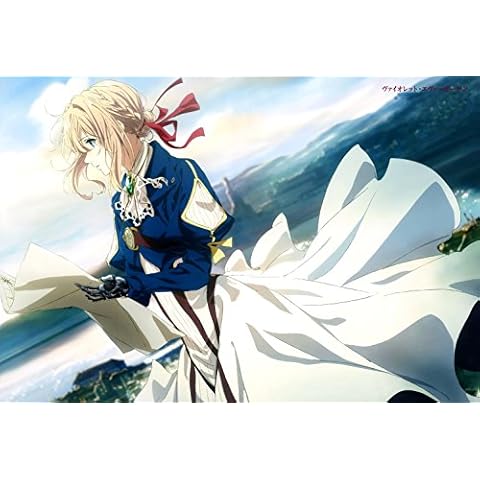 skinhub 12" x 17" Violet Evergarden ヴァイオレット・エヴァーガーデン Anime Poster Cover