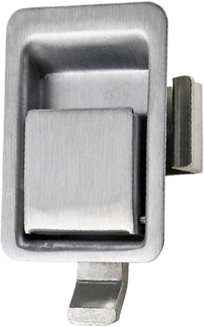 Cabinet Panel Lock 304 Stainless Steel Engineering Vehicle Box Door Toolbox Practical 1Pcs(304 SS Buffed)