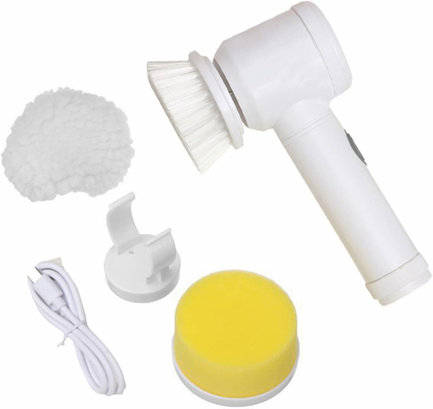 Handheld Electric Cleaning Brush Cordless Spin Scrubber Turbo Scrub