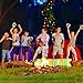 Aywewii LED Tambourine, Light Up Toys Handheld Musical Flashing Tamborine Sensory Toys Autism Toys Party Supplies for Birthday Anniversaries Gifts for Kids Adults Teens(Four Colors are Randomly Sent)