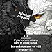 Yin Yang Owl Puzzle for Adults 1000 Pieces，Black and White Puzzles Owl Flowers, Impossible Difficult Hard Bird Jigsaw Puzzle, Animal Floral Art Challenge Puzzle Aesthetic