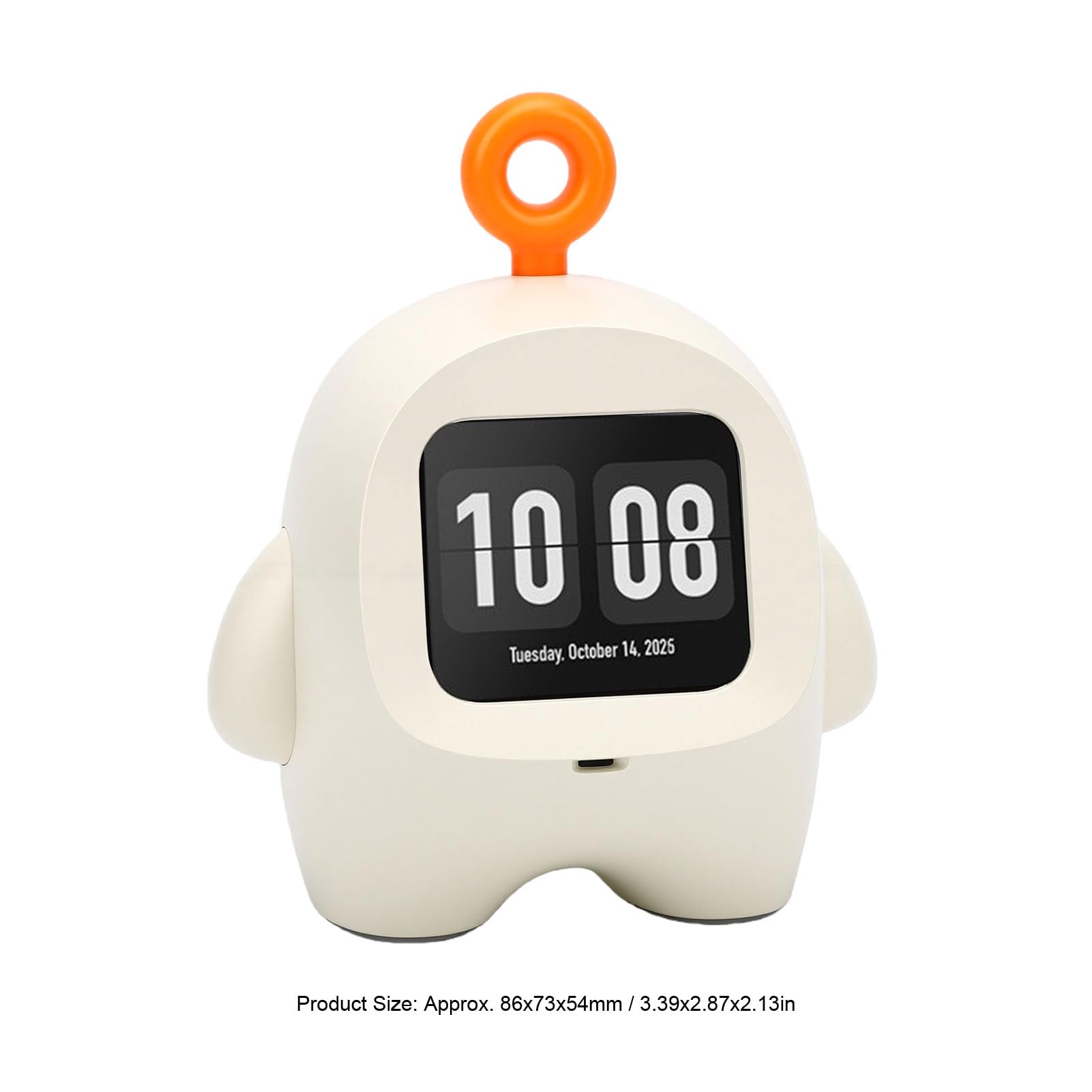Fabater Robot de Escritorio AI, Mascota Robot Interactiva AI con Personalidad, Chat de Diálogo Inteligente, Compañero de Escritorio para Niñas y Niños con 37 Idiomas (White)