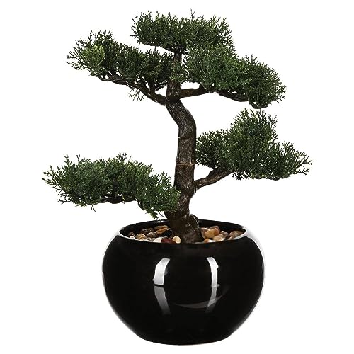 Atmosphera - Bonsái Artificial - Maceta de cerámica - H36 cm