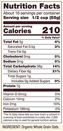 Bob's Red Mill Organic Gluten Free Extra Thick Rolled Oats, 32oz - image 5