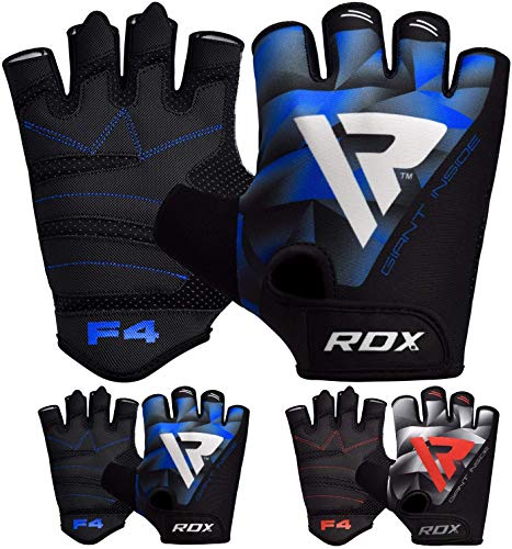 RDX Women Weight Lifting Gloves for Gym Workout - Breathable with Anti Slip Palm Protection - Ladies Glove for Fitness, Bodybuilding, Powerlifting, Cycling & Exercise