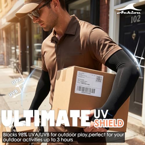 Manchons solaires de compression anti-UV pour bloquer le soleil d'été - 4