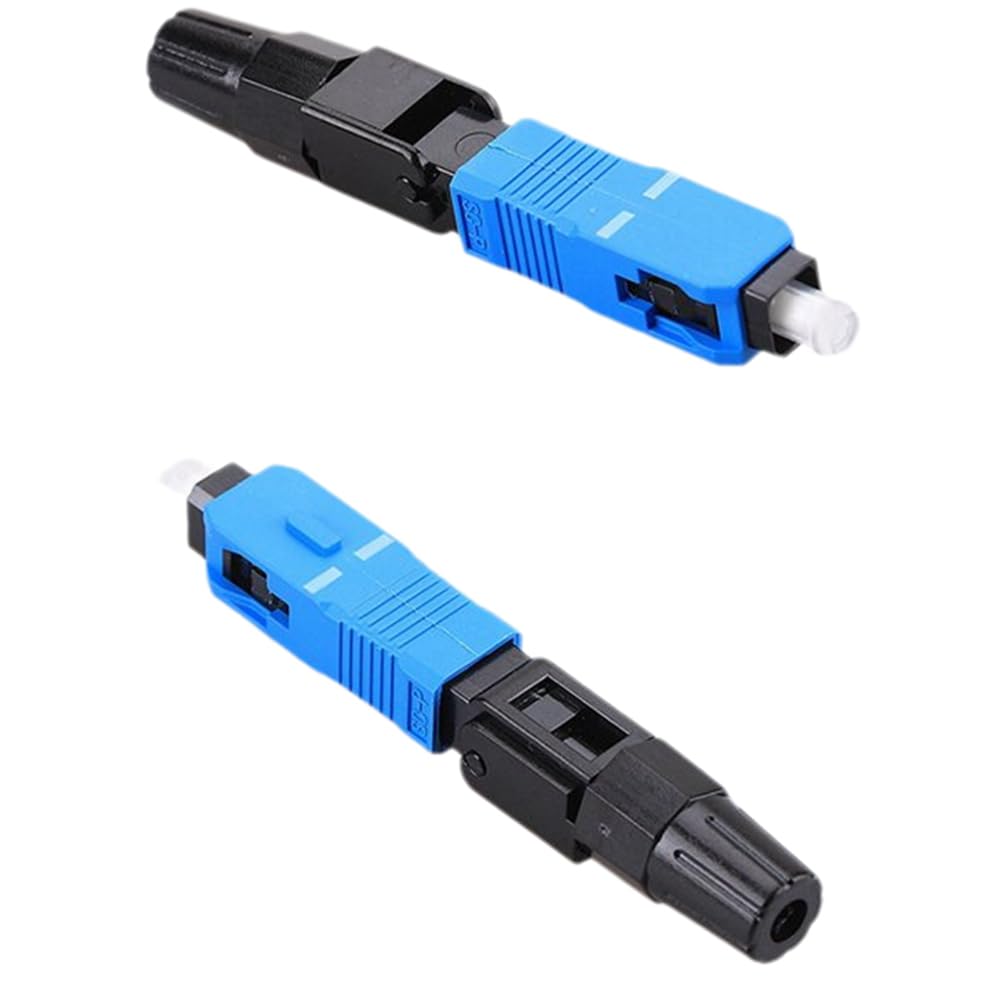 Conectores Rápidos de Fibra Óptica SC/UPC Preenterrados, Adaptadores para Instalación en Campo
