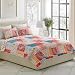 Lavish Home 3 Piece Mallory Quilt Set, King