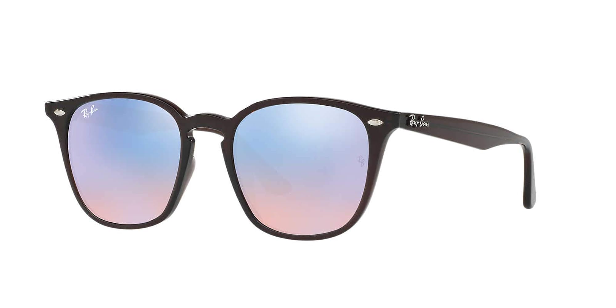 e*c様 Ray-Ban ORB4258F ブラックフレーム ブルーレンズ レイバン公式ストア】 Ray-Ban® RB4258 サングラス | ブラック X